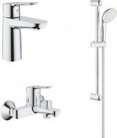 Photos - Bath Tap Set Grohe BauEdge 123365S 