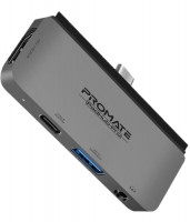 Photos - Card Reader / USB Hub Promate PadHub-Pro 