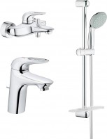 Photos - Bath Tap Set Grohe Eurostyle 124416 