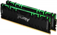 Photos - RAM Kingston Fury Renegade RGB DDR4 2x16Gb KF430C15RB1AK2/32