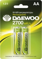 Photos - Battery Daewoo Rechargeable 2xAA 2700 mAh 