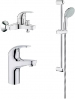 Photos - Bath Tap Set Grohe BauEdge 122271 