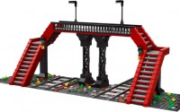 Construction Toy Mould King Railroad Crossing 12008 