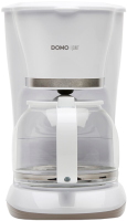 Photos - Coffee Maker Domo DO476K white