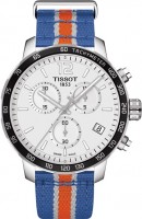 Photos - Wrist Watch TISSOT Quickster Chronograph NBA New York Knicks T095.417.17.037.06 