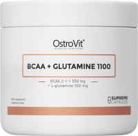 Photos - Amino Acid OstroVit BCAA plus Glutamine 1100 300 cap 