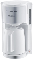 Photos - Coffee Maker Severin KA 9257 white