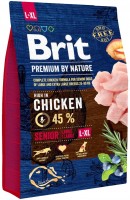 Dog Food Brit Premium Senior L+XL 3 kg