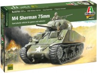 Photos - Model Building Kit ITALERI M4 Sherman 75mm (1:56) 