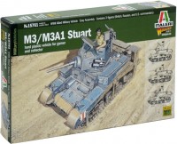 Model Building Kit ITALERI M3/M3A1 Stuart (1:56) 