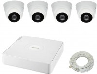 Photos - Surveillance DVR Kit Hikvision IP-4D 4MP KIT 