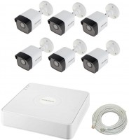 Photos - Surveillance DVR Kit Hikvision IP-6W 4MP KIT 