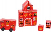Photos - Construction Toy Cubika Fire Station LDK-3 