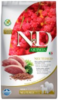 Dog Food Farmina Quinoa Neutered Adult Med/Max Duck/Broccoli 12 kg