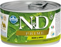 Photos - Dog Food Farmina Prime Canned Adult Mini Boar/Apple 140 g 1