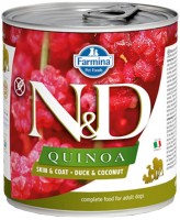 Photos - Dog Food Farmina Quinoa Canned Skin&Coat Duck/Coconat 0.28 kg 1