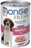 Photos - Dog Food Monge Fresh Canned Adult Pork 400 g 1