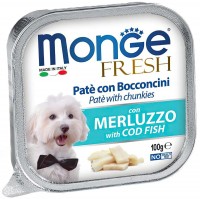 Photos - Dog Food Monge Fresh Pate Cod Fish 100 g 