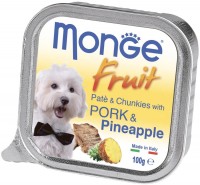 Photos - Dog Food Monge Fruit Pate Pork/Pineapple 0.1 kg 