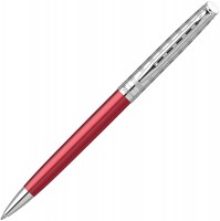 Photos - Pen Waterman Hemisphere Deluxe 2020 Marine Red CT Ballpoint Pen 