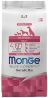 Photos - Dog Food Monge Speciality Adult All Breed Beef/Rice 