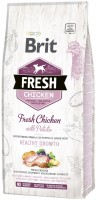 Photos - Dog Food Brit Fresh Chicken with Potato Puppy/Junior 