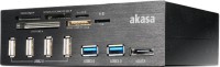 Photos - Card Reader / USB Hub Akasa AK-HC-05BKV2 