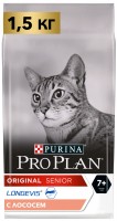 Cat Food Pro Plan Original Senior 7+ Salmon  1.5 kg