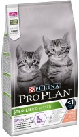 Photos - Cat Food Pro Plan Kitten Sterilised Salmon  10 kg