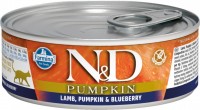 Photos - Cat Food Farmina Pumpkin Canned Adult Lamb/Blueberry 80 g 