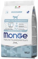 Cat Food Monge Speciality Line Monoprotein Kitten Trout  400 g