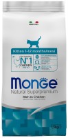 Cat Food Monge Speciality Line Monoprotein Kitten Chicken  1.5 kg