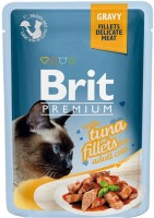 Photos - Cat Food Brit Premium Tuna Fillets Pouch 