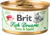 Photos - Cat Food Brit Fish Dreams Tuna/Squid 