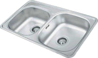 Photos - Kitchen Sink Ukinox Comfort COL 780 480 18 GT 8K R 780x476