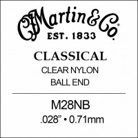 Strings Martin Classical Crystal Nylon Ball End 28 