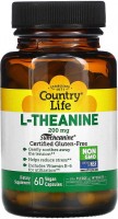 Amino Acid Country Life L-Theanine 200 mg 60 cap 