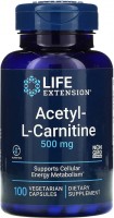 Photos - Fat Burner Life Extension Acetyl-L-Carnitine 500 mg 100 cap 100