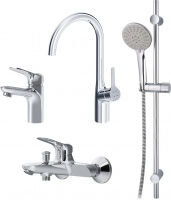 Photos - Bath Tap Set AM-PM Sunny F40785CK0 