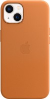 Photos - Case Apple Leather Case with MagSafe for iPhone 13 