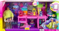 Doll Barbie Extra Doll and Vanity Playset with Exclusive Doll GYJ70 