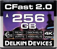 Memory Card Delkin Devices Premium CFast 2.0 560 256 GB