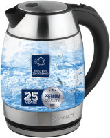 Photos - Electric Kettle Scarlett SC-EK27G94 2200 W 1.7 L  stainless steel