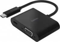 Card Reader / USB Hub Belkin USB-C to VGA + Charge Adapter 