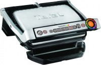 Photos - Electric Grill Tefal OptiGrill+ GC716D stainless steel