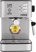 Photos - Coffee Maker Rotex RCM750-S Life Espresso stainless steel