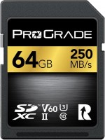 Photos - Memory Card ProGrade Digital SDXC UHS-II V60 250R 64 GB