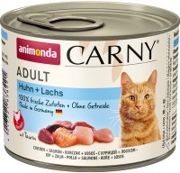 Photos - Cat Food Animonda Adult Carny Chicken/Salmon  200 g