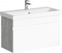 Photos - Washbasin cabinet AQWELLA Smart 80 SRT0108BS 