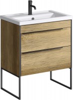 Photos - Washbasin cabinet AQWELLA Fargo 70 FRG0107DB 